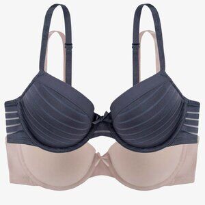 #1485 Dorina Women's Louise Light Padded Bra - Navy Blue ONLY